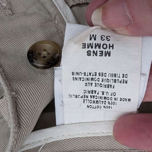 Eddie Bauer Khakis 33 - Picture 4 of 6